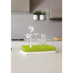 Acessório de rack de secagem de grama e gramado Boon, branco, branco de galho