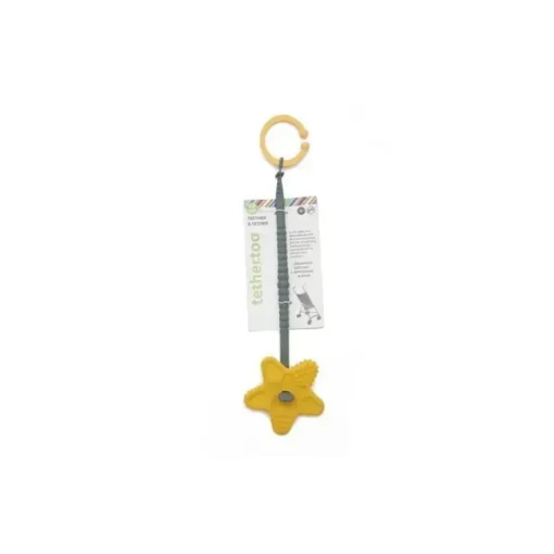 Acessório de viagem Chewbeads Tethertoo - Amarelo