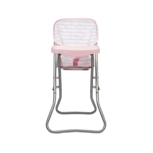 Acessórios para cadeira alta Adora rosa bebê para bonecas