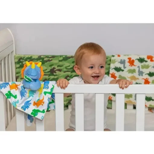 AD Sutton - Cobertor de segurança Baby Essentials, Dino