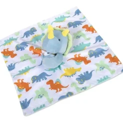 AD Sutton - Cobertor de segurança Baby Essentials, Dino