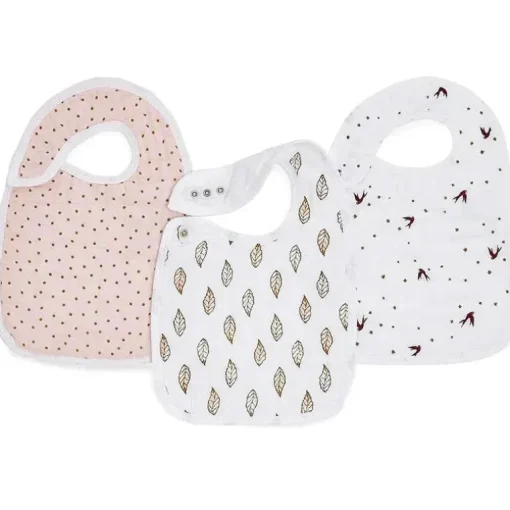 Aden + Anais - 3 Pk Snap Babetes, Pardais Dahlia