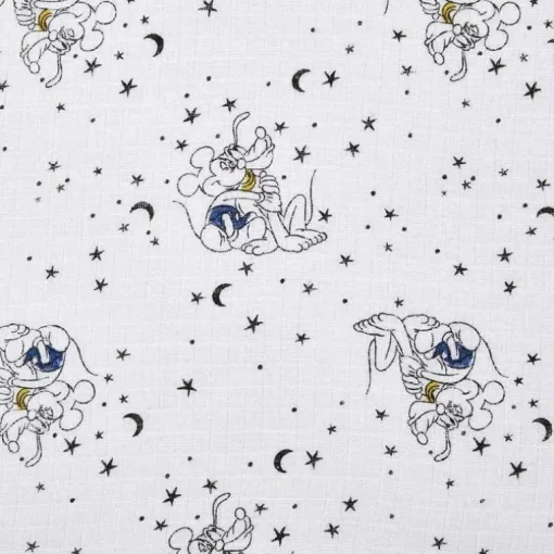Aden + Anais - 4 Pk Swaddles Muslin, Mickey Stargazer