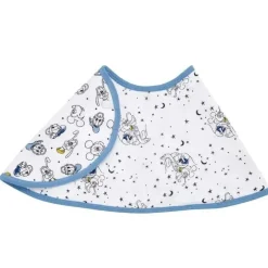 Aden + Anais - Babete Disney Essentials algodão musselina Burpy, Mickey