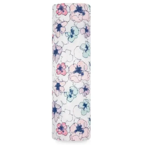 Aden + Anais 47 Clássico Swaddle, Trail Blooms