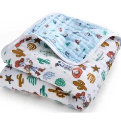Aden + Anais - Essentials Cotton Muslin Blanket Toy Story, Woody & Friends
