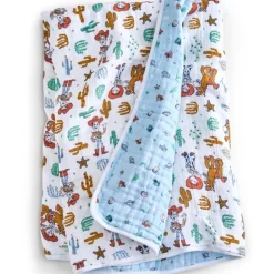 Aden + Anais - Essentials Cotton Muslin Blanket Toy Story, Woody & Friends