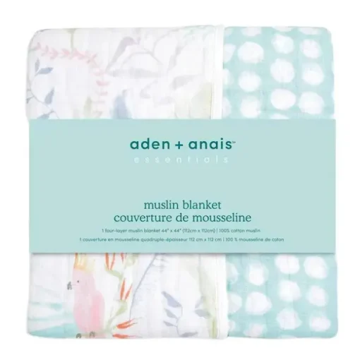 Aden + Anais - Manta de musselina Essentials, Tropicalia