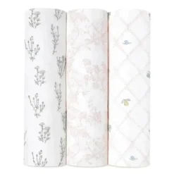 Aden + Anais - 3-Pack Swaddles - Silky Soft French, Floral