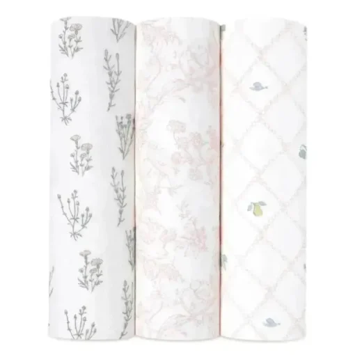 Aden + Anais - 3-Pack Swaddles - Silky Soft French, Floral