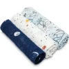 Aden + Anais - 3-Pack Swaddles - Silky Soft, Stargaze
