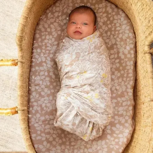 Aden + Anais - 3-Pack Swaddles - Silky Soft Natural, Woodland
