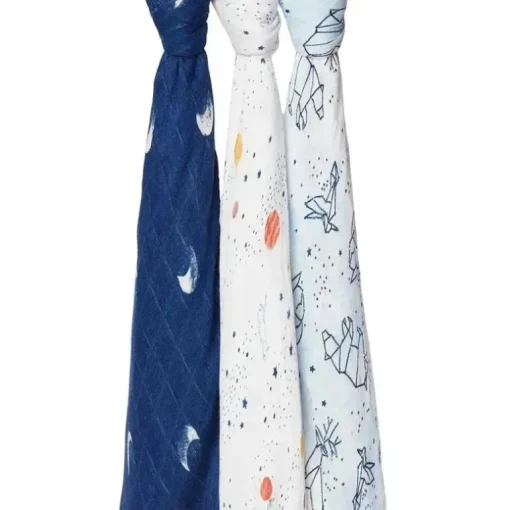 Aden + Anais - 3-Pack Swaddles - Silky Soft, Stargaze