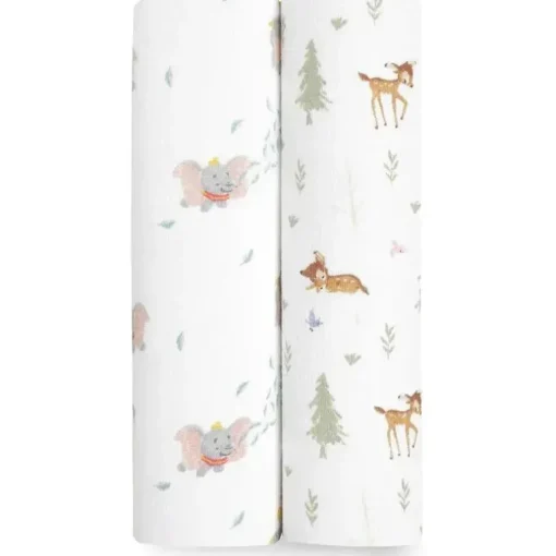 Aden + Anais - 2Pk Disney + Friends Cobertor Swaddle