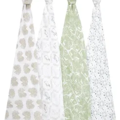 Aden + Anais - 4Pk Swaddles de musselina Harmonia
