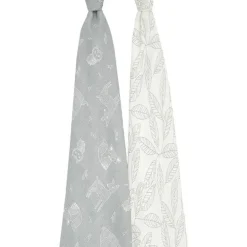 Aden + Anais - 2Pk Swaddles Sedoso Macio Woodsy