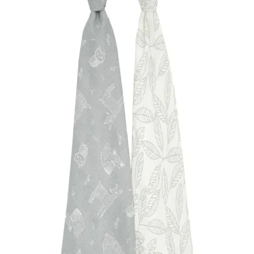 Aden + Anais - 2Pk Swaddles Sedoso Macio Woodsy