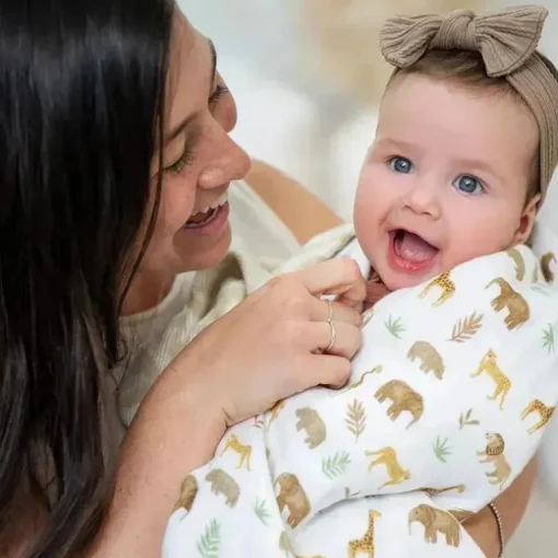 Aden + Anais - Tanzania-Great Migration Blanket