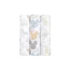 Aden + Anais Disney algodão musselina Swaddles Mickey + Minnie 3-Pacote