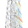 Aden + Anais Disney Baby Classic Swaddles Pacote de 4, Ursinho Pooh