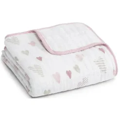 Aden + Anais Dream Blanket Heart Breaker