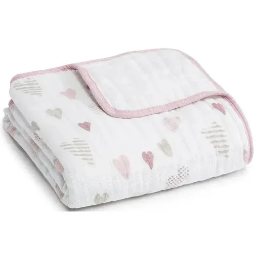 Aden + Anais Dream Blanket Heart Breaker