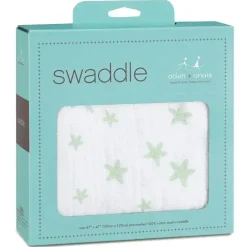 Aden + Anais Swaddle Clássico, Ocean Angel
