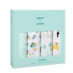 Aden + Anais Swaddles Around The World 4-Pack