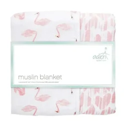 Aden by Aden - Cobertor de musselina, Briar Rose Swans
