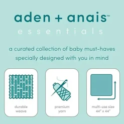 Aden+Anais - 2 Pk Babete História Natural