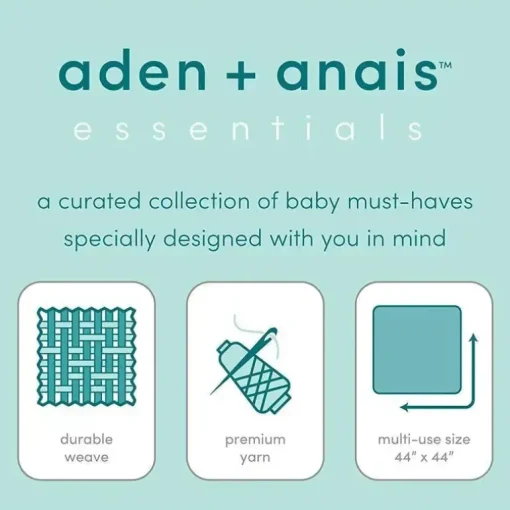 Aden+Anais - 2 Pk Babete História Natural