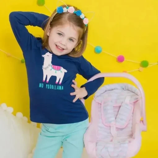 Adora - Cadeira de Carro Boneca Clássica, Rosa Pastel