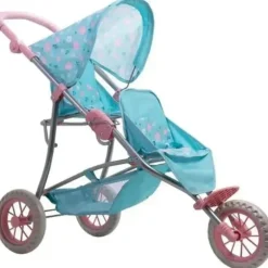 Adora - Carrinho de boneca Twin Jogger, Flower Power