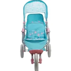 Adora - Carrinho de boneca Twin Jogger, Flower Power