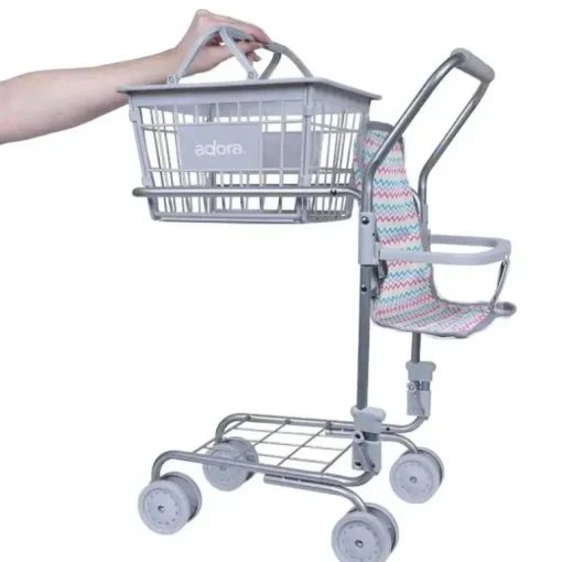 Adora - Carrinho de compras de boneca arco-íris Zig Zag