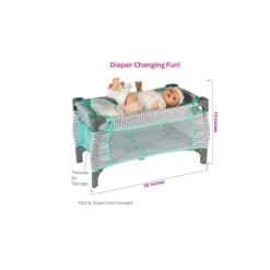 Adora Crib Zig Zag Deluxe Pack N Play