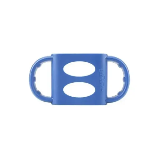 Alça para mamadeira Dr. Brown's 100% silicone com pescoço padrão, azul