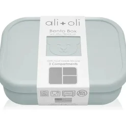 Ali + Oli - Bento Box de Silicone à Prova de Vazamento, Dream Blue