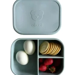 Ali + Oli - Bento Box de Silicone à Prova de Vazamento, Dream Blue