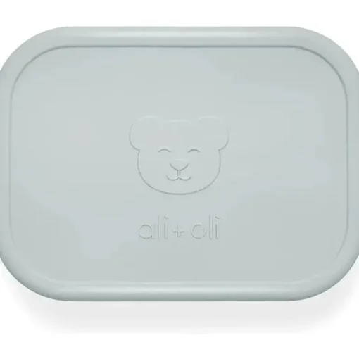 Ali + Oli - Bento Box de Silicone à Prova de Vazamento, Dream Blue