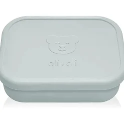 Ali + Oli - Bento Box de Silicone à Prova de Vazamento, Dream Blue