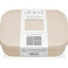 Ali + Oli - Caixa Bento de Silicone à Prova de Vazamento, Coco