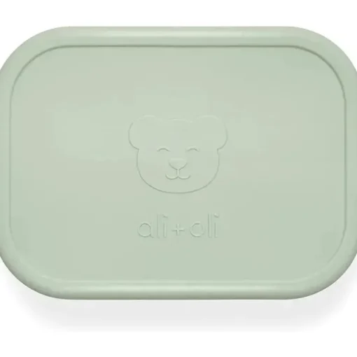 Ali + Oli - Caixa Bento de Silicone à Prova de Vazamento, Pinho