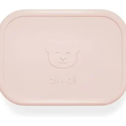 Ali + Oli - Caixa Bento de Silicone à Prova de Vazamento, Blush