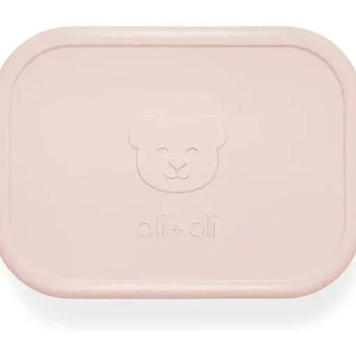 Ali + Oli - Caixa Bento de Silicone à Prova de Vazamento, Blush