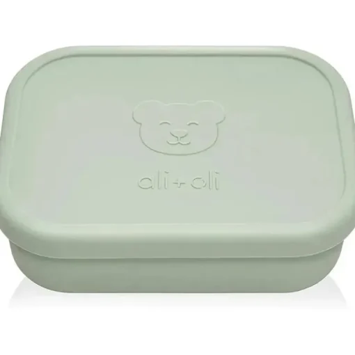 Ali + Oli - Caixa Bento de Silicone à Prova de Vazamento, Pinho