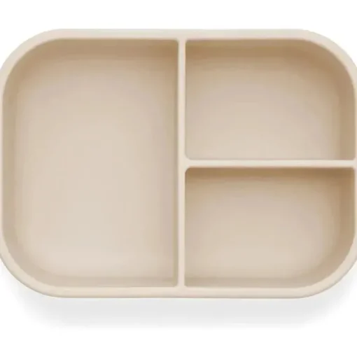 Ali + Oli - Caixa Bento de Silicone à Prova de Vazamento, Coco
