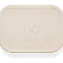 Ali + Oli - Caixa Bento de Silicone à Prova de Vazamento, Coco