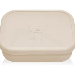 Ali + Oli - Caixa Bento de Silicone à Prova de Vazamento, Coco