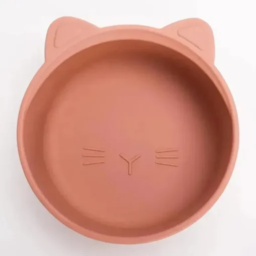 Ali + Oli - conjunto de tigela de lanche empilhável 3Pk, blush terracota